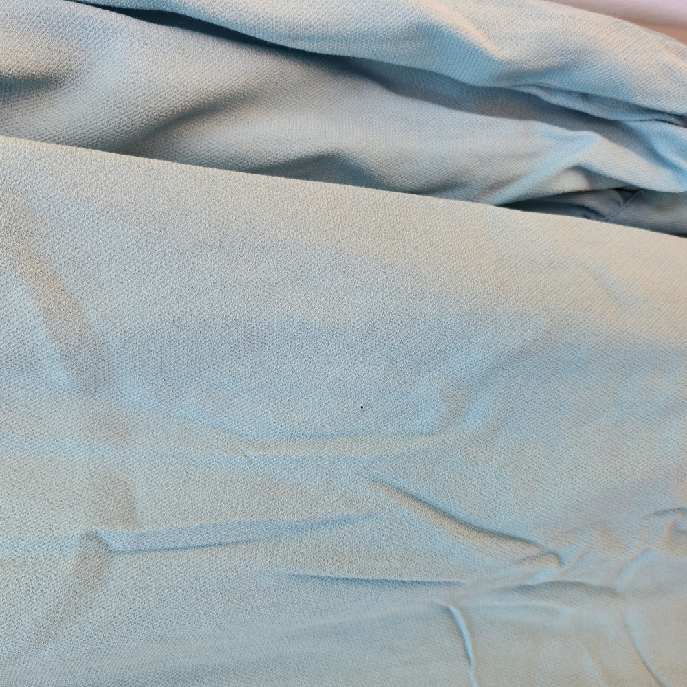 Women's Light Blue Ruffled Top - Picture 7 of 9